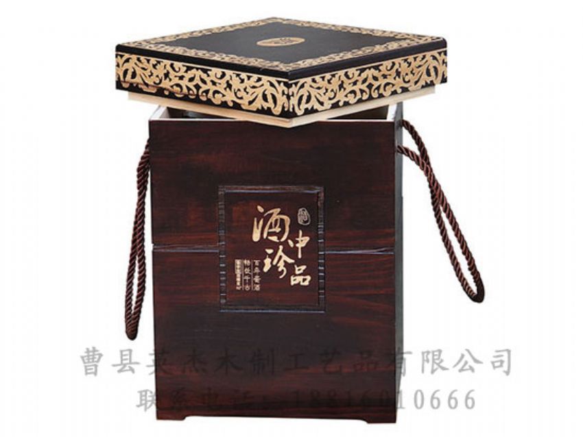 點(diǎn)擊查看詳細(xì)信息<br>標(biāo)題：木制白酒盒 閱讀次數(shù)：1025